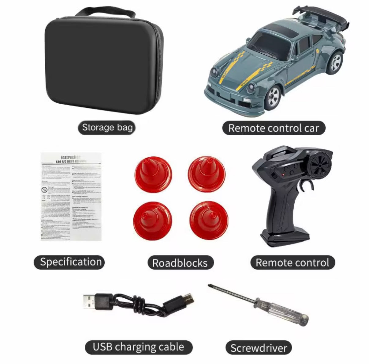 RC Drift Beast Car - with LED Lights