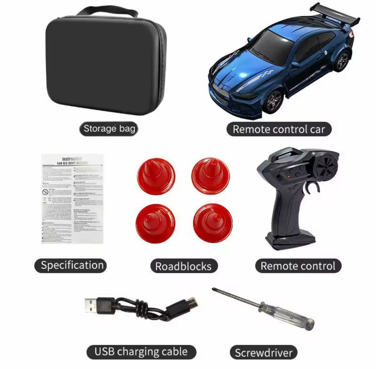 RC Drift Beast Car - with LED Lights