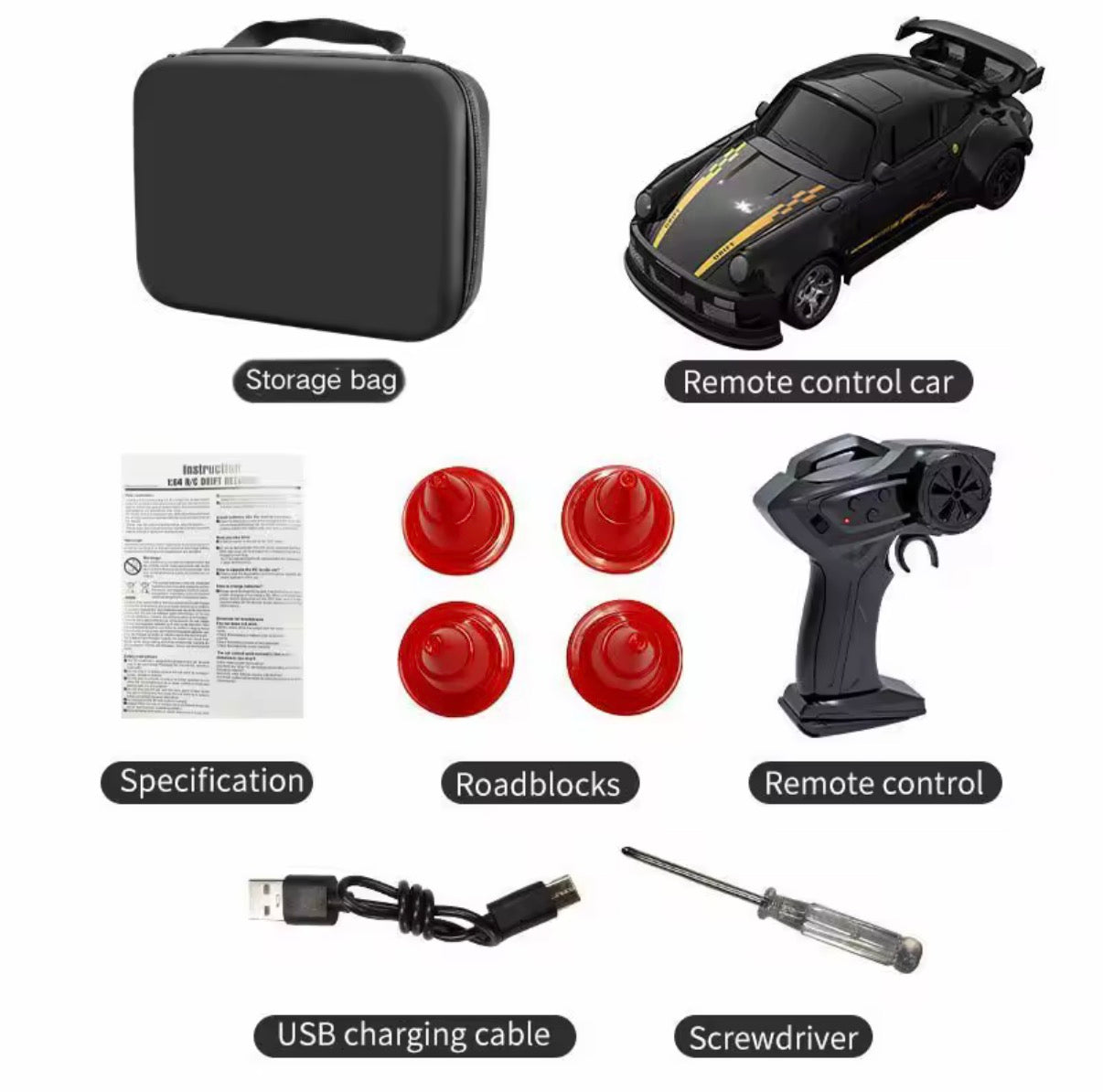 RC Drift Beast Car - with LED Lights